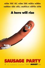 Movie poster Sausage party