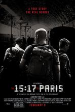 Movie poster The 15:17 to Paris