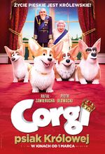 Plakat filmu Corgi - psiak królowej